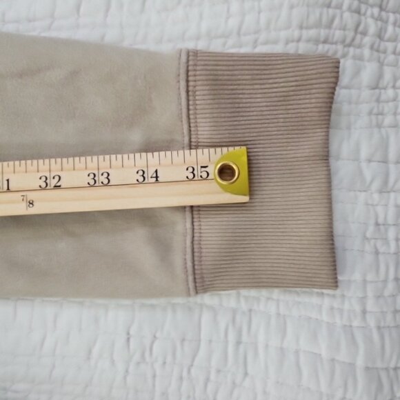 90 Degree by Reflex Men's Fleece Lined Full Zip Hoodie Tan Size X-Large NWT - Picture 13 of 15